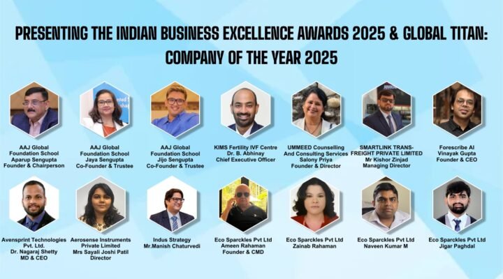 Presenting the Indian Business Excellence Awards 2025 & Global Titan: Company of the Year 2025